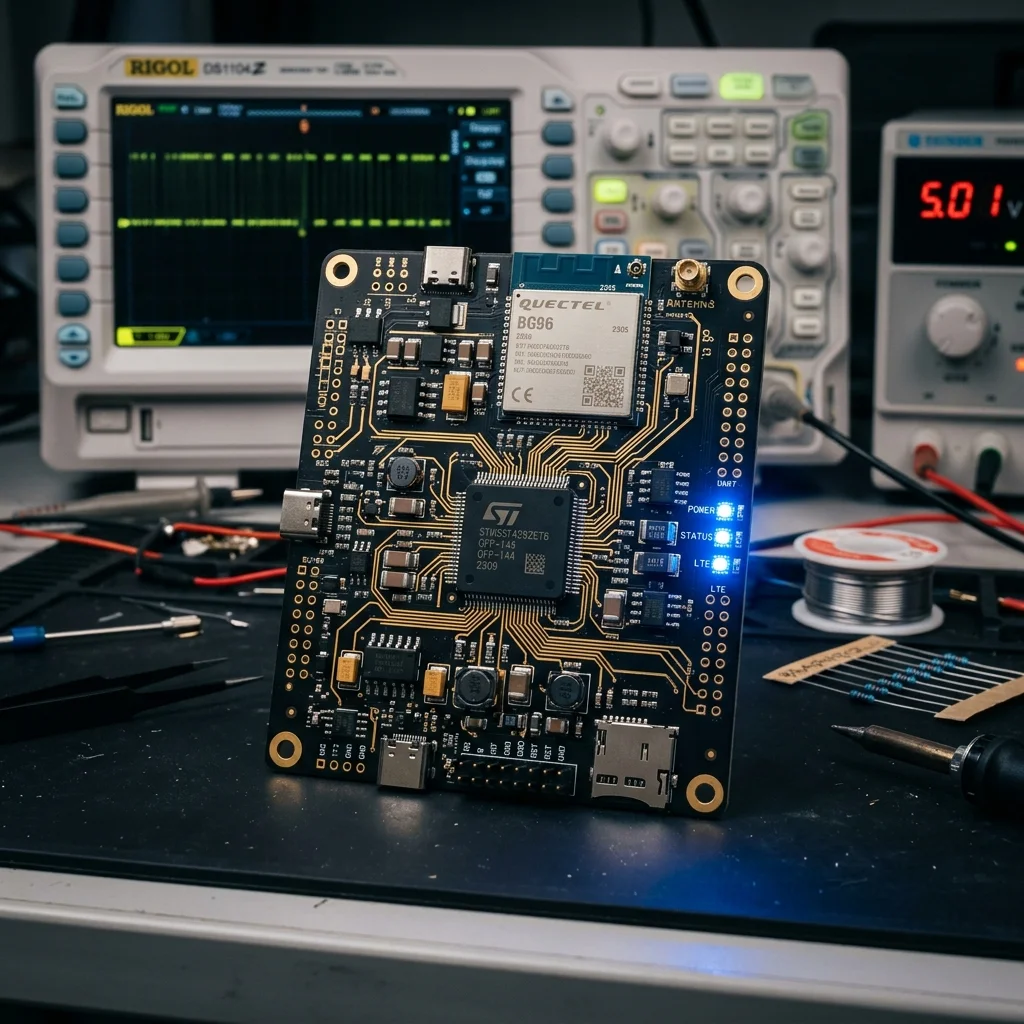 Thinkfinity IoT Gateway custom-engineered PCB hardware